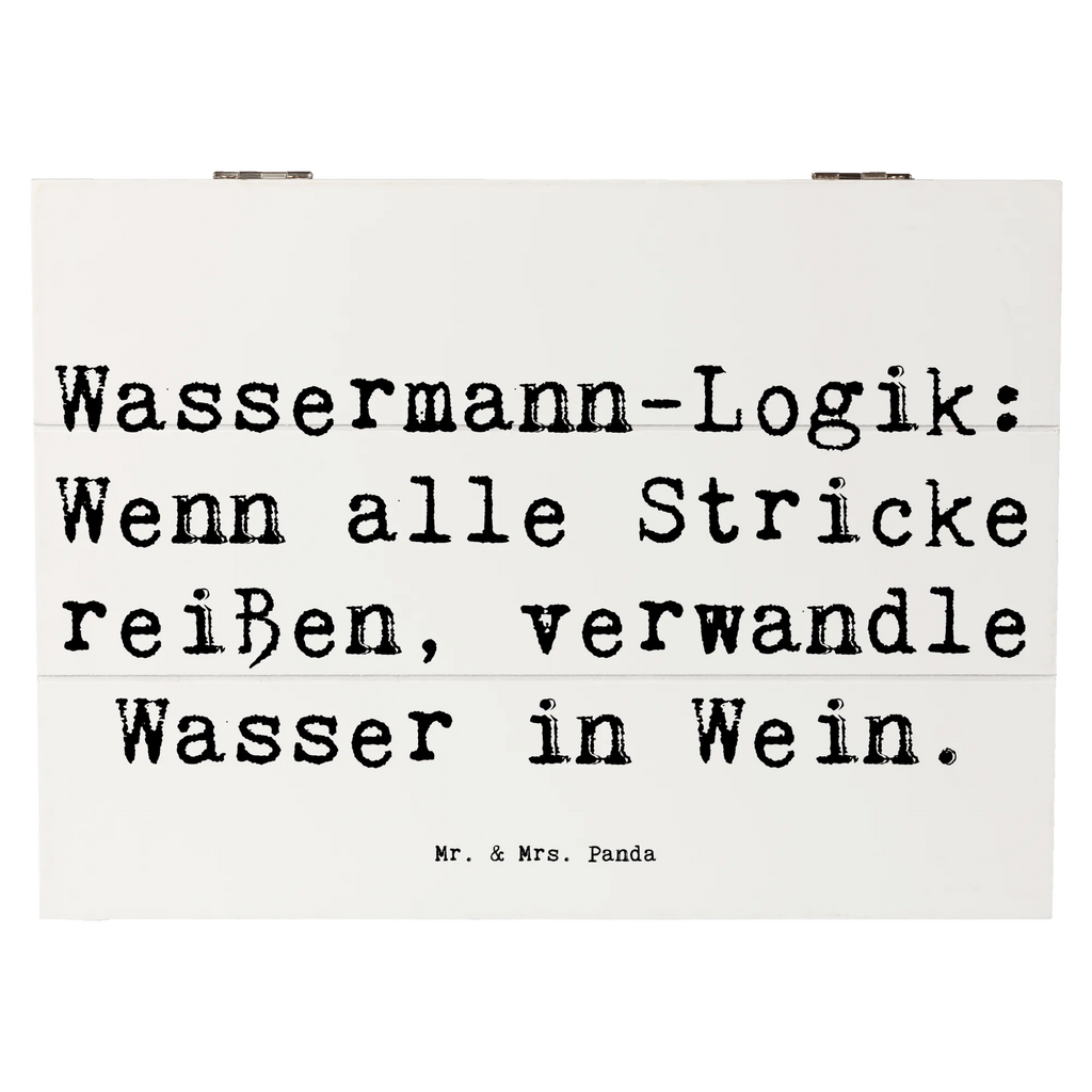 Holzkiste Spruch Wassermann Logik Holzkiste, Kiste, Schatzkiste, Truhe, Schatulle, XXL, Erinnerungsbox, Erinnerungskiste, Dekokiste, Aufbewahrungsbox, Geschenkbox, Geschenkdose, Tierkreiszeichen, Sternzeichen, Horoskop, Astrologie, Aszendent