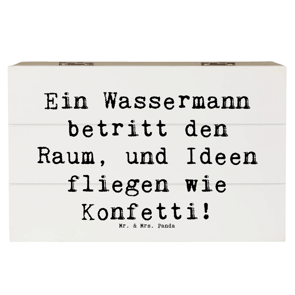 Holzkiste Spruch Wassermann Ideenflug Holzkiste, Kiste, Schatzkiste, Truhe, Schatulle, XXL, Erinnerungsbox, Erinnerungskiste, Dekokiste, Aufbewahrungsbox, Geschenkbox, Geschenkdose, Tierkreiszeichen, Sternzeichen, Horoskop, Astrologie, Aszendent