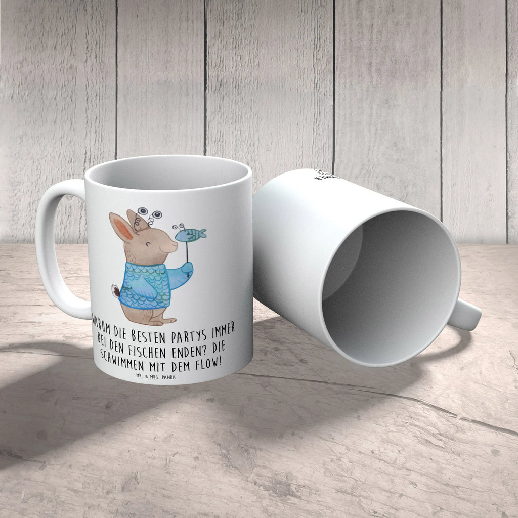 Tasse Fische Flow Spaß Tasse, Kaffeetasse, Teetasse, Becher, Kaffeebecher, Teebecher, Keramiktasse, Porzellantasse, Büro Tasse, Geschenk Tasse, Tasse Sprüche, Tasse Motive, Kaffeetassen, Tasse bedrucken, Designer Tasse, Cappuccino Tassen, Schöne Teetassen, Tierkreiszeichen, Sternzeichen, Horoskop, Astrologie, Aszendent