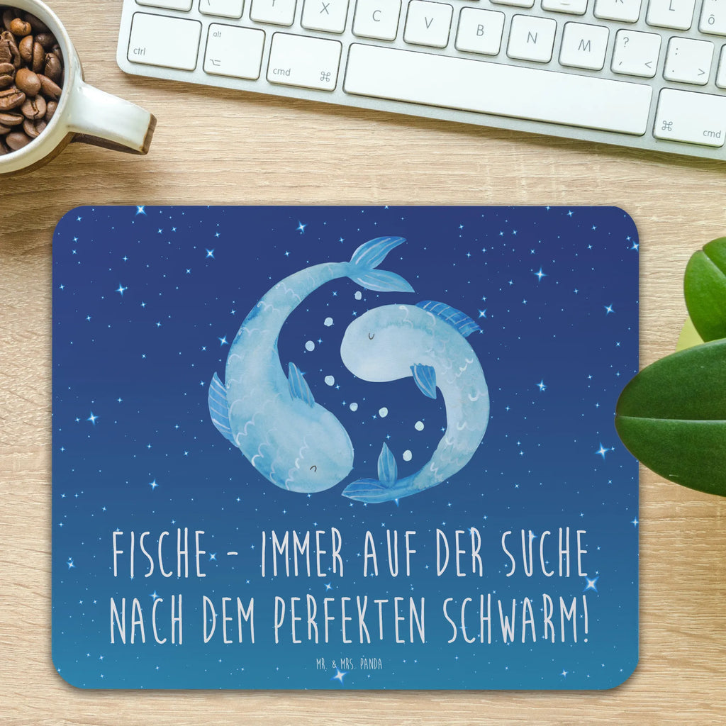 Mauspad Fische Schwarm Mousepad, Computer zubehör, Büroausstattung, PC Zubehör, Arbeitszimmer, Mauspad, Einzigartiges Mauspad, Designer Mauspad, Mausunterlage, Mauspad Büro, Tierkreiszeichen, Sternzeichen, Horoskop, Astrologie, Aszendent