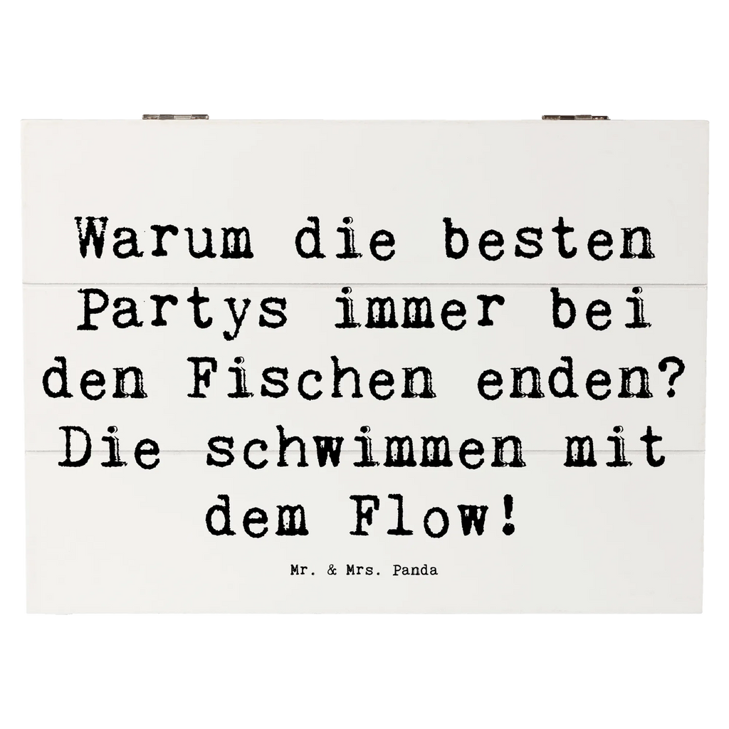 Holzkiste Spruch Fische Flow Spaß Holzkiste, Kiste, Schatzkiste, Truhe, Schatulle, XXL, Erinnerungsbox, Erinnerungskiste, Dekokiste, Aufbewahrungsbox, Geschenkbox, Geschenkdose, Tierkreiszeichen, Sternzeichen, Horoskop, Astrologie, Aszendent