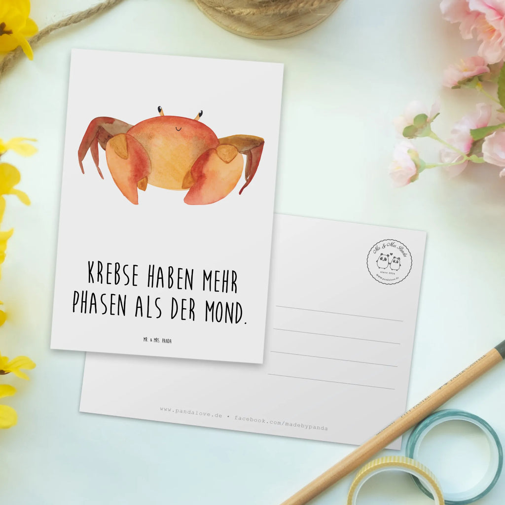 Postkarte Krebs Phasen Postkarte, Karte, Geschenkkarte, Grußkarte, Einladung, Ansichtskarte, Geburtstagskarte, Einladungskarte, Dankeskarte, Ansichtskarten, Einladung Geburtstag, Einladungskarten Geburtstag, Tierkreiszeichen, Sternzeichen, Horoskop, Astrologie, Aszendent