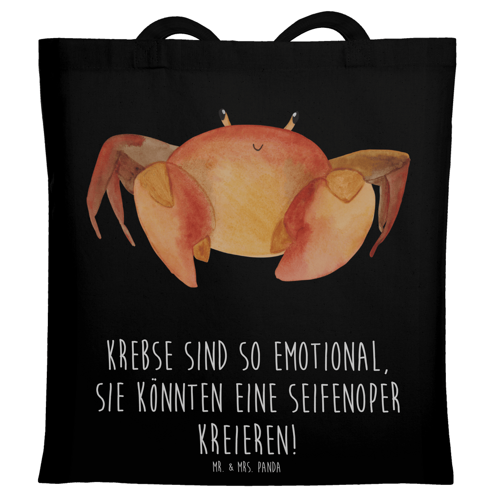 Tragetasche Emotionaler Krebs Beuteltasche, Beutel, Einkaufstasche, Jutebeutel, Stoffbeutel, Tasche, Shopper, Umhängetasche, Strandtasche, Schultertasche, Stofftasche, Tragetasche, Badetasche, Jutetasche, Einkaufstüte, Laptoptasche, Tierkreiszeichen, Sternzeichen, Horoskop, Astrologie, Aszendent