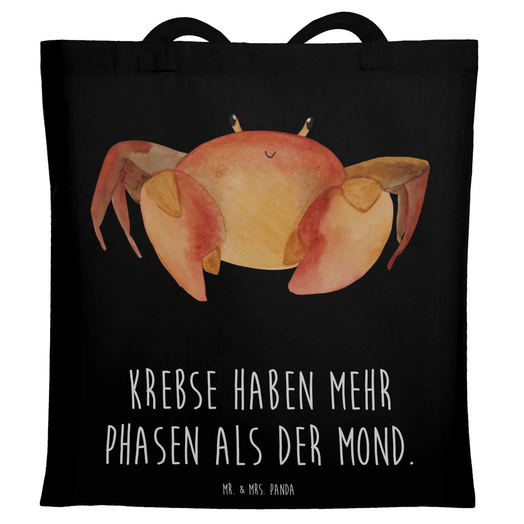 Tragetasche Krebs Phasen Beuteltasche, Beutel, Einkaufstasche, Jutebeutel, Stoffbeutel, Tasche, Shopper, Umhängetasche, Strandtasche, Schultertasche, Stofftasche, Tragetasche, Badetasche, Jutetasche, Einkaufstüte, Laptoptasche, Tierkreiszeichen, Sternzeichen, Horoskop, Astrologie, Aszendent