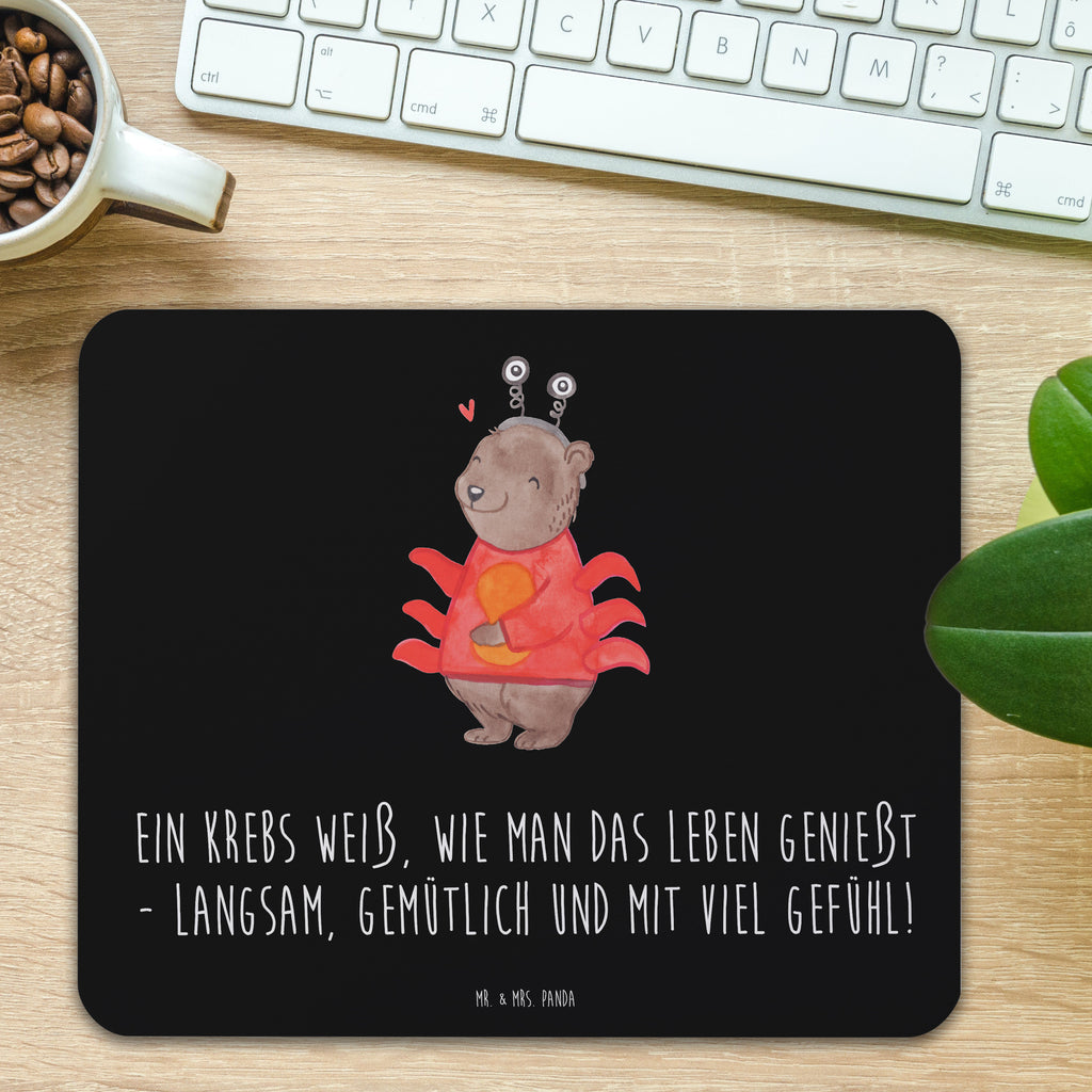 Mauspad Krebs Genießer Mousepad, Computer zubehör, Büroausstattung, PC Zubehör, Arbeitszimmer, Mauspad, Einzigartiges Mauspad, Designer Mauspad, Mausunterlage, Mauspad Büro, Tierkreiszeichen, Sternzeichen, Horoskop, Astrologie, Aszendent