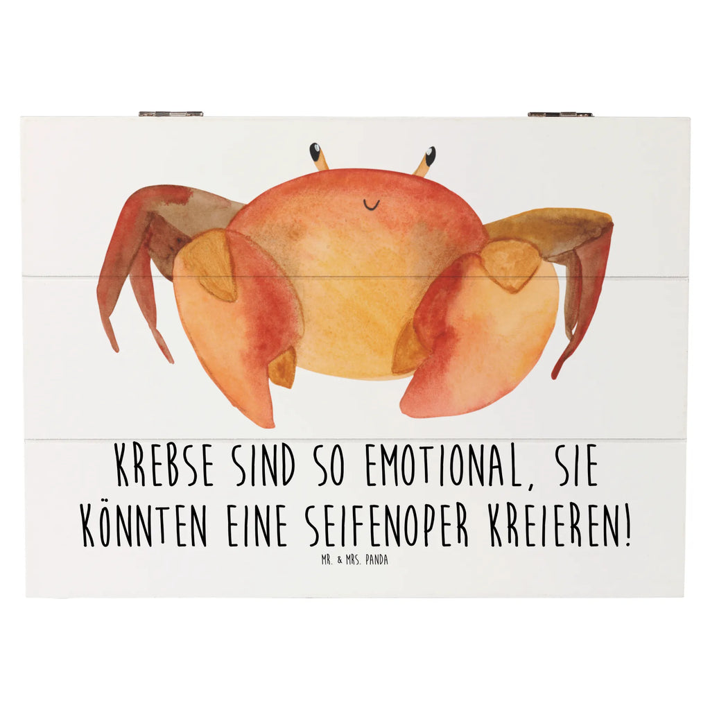 Holzkiste Emotionaler Krebs Holzkiste, Kiste, Schatzkiste, Truhe, Schatulle, XXL, Erinnerungsbox, Erinnerungskiste, Dekokiste, Aufbewahrungsbox, Geschenkbox, Geschenkdose, Tierkreiszeichen, Sternzeichen, Horoskop, Astrologie, Aszendent