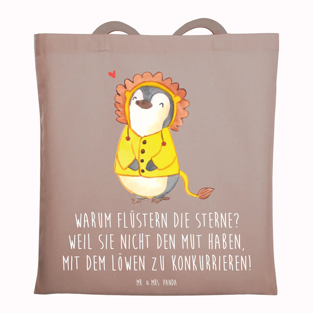 Tragetasche Sterne und Löwe Beuteltasche, Beutel, Einkaufstasche, Jutebeutel, Stoffbeutel, Tasche, Shopper, Umhängetasche, Strandtasche, Schultertasche, Stofftasche, Tragetasche, Badetasche, Jutetasche, Einkaufstüte, Laptoptasche, Tierkreiszeichen, Sternzeichen, Horoskop, Astrologie, Aszendent