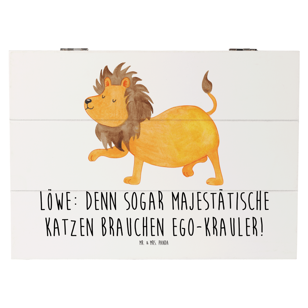 Holzkiste Spruch Majestätischer Löwe Holzkiste, Kiste, Schatzkiste, Truhe, Schatulle, XXL, Erinnerungsbox, Erinnerungskiste, Dekokiste, Aufbewahrungsbox, Geschenkbox, Geschenkdose, Tierkreiszeichen, Sternzeichen, Horoskop, Astrologie, Aszendent