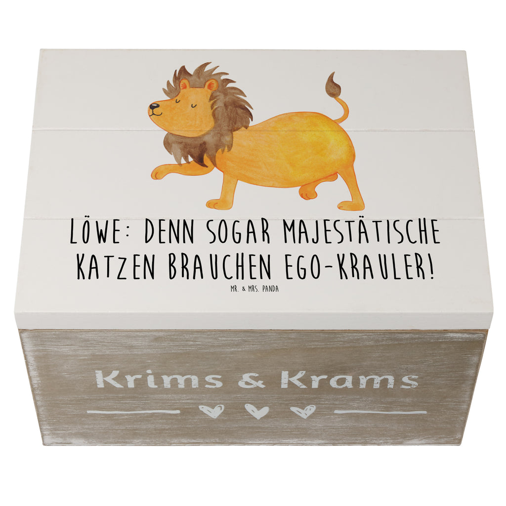 Holzkiste Spruch Majestätischer Löwe Holzkiste, Kiste, Schatzkiste, Truhe, Schatulle, XXL, Erinnerungsbox, Erinnerungskiste, Dekokiste, Aufbewahrungsbox, Geschenkbox, Geschenkdose, Tierkreiszeichen, Sternzeichen, Horoskop, Astrologie, Aszendent