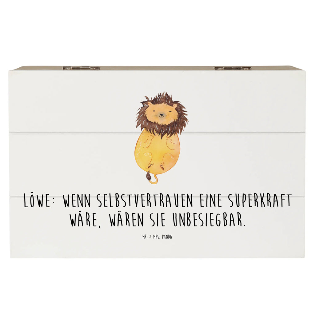 Holzkiste Löwe Superkraft Holzkiste, Kiste, Schatzkiste, Truhe, Schatulle, XXL, Erinnerungsbox, Erinnerungskiste, Dekokiste, Aufbewahrungsbox, Geschenkbox, Geschenkdose, Tierkreiszeichen, Sternzeichen, Horoskop, Astrologie, Aszendent