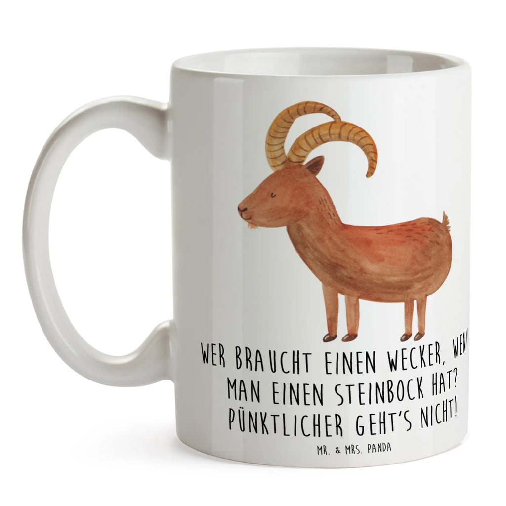 Tasse Steinbock Wecker Tasse, Kaffeetasse, Teetasse, Becher, Kaffeebecher, Teebecher, Keramiktasse, Porzellantasse, Büro Tasse, Geschenk Tasse, Tasse Sprüche, Tasse Motive, Kaffeetassen, Tasse bedrucken, Designer Tasse, Cappuccino Tassen, Schöne Teetassen, Tierkreiszeichen, Sternzeichen, Horoskop, Astrologie, Aszendent