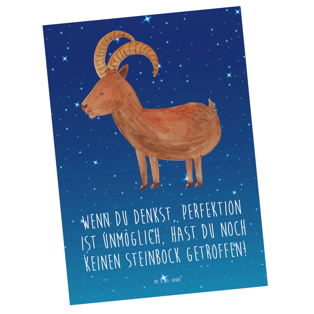 Postkarte Steinbock Perfektion Postkarte, Karte, Geschenkkarte, Grußkarte, Einladung, Ansichtskarte, Geburtstagskarte, Einladungskarte, Dankeskarte, Ansichtskarten, Einladung Geburtstag, Einladungskarten Geburtstag, Tierkreiszeichen, Sternzeichen, Horoskop, Astrologie, Aszendent