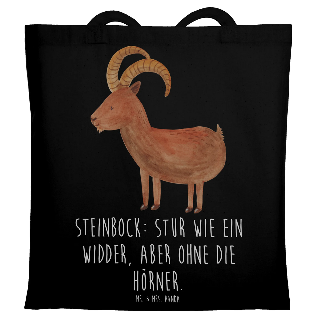 Tragetasche Steinbock Entschlossen Beuteltasche, Beutel, Einkaufstasche, Jutebeutel, Stoffbeutel, Tasche, Shopper, Umhängetasche, Strandtasche, Schultertasche, Stofftasche, Tragetasche, Badetasche, Jutetasche, Einkaufstüte, Laptoptasche, Tierkreiszeichen, Sternzeichen, Horoskop, Astrologie, Aszendent