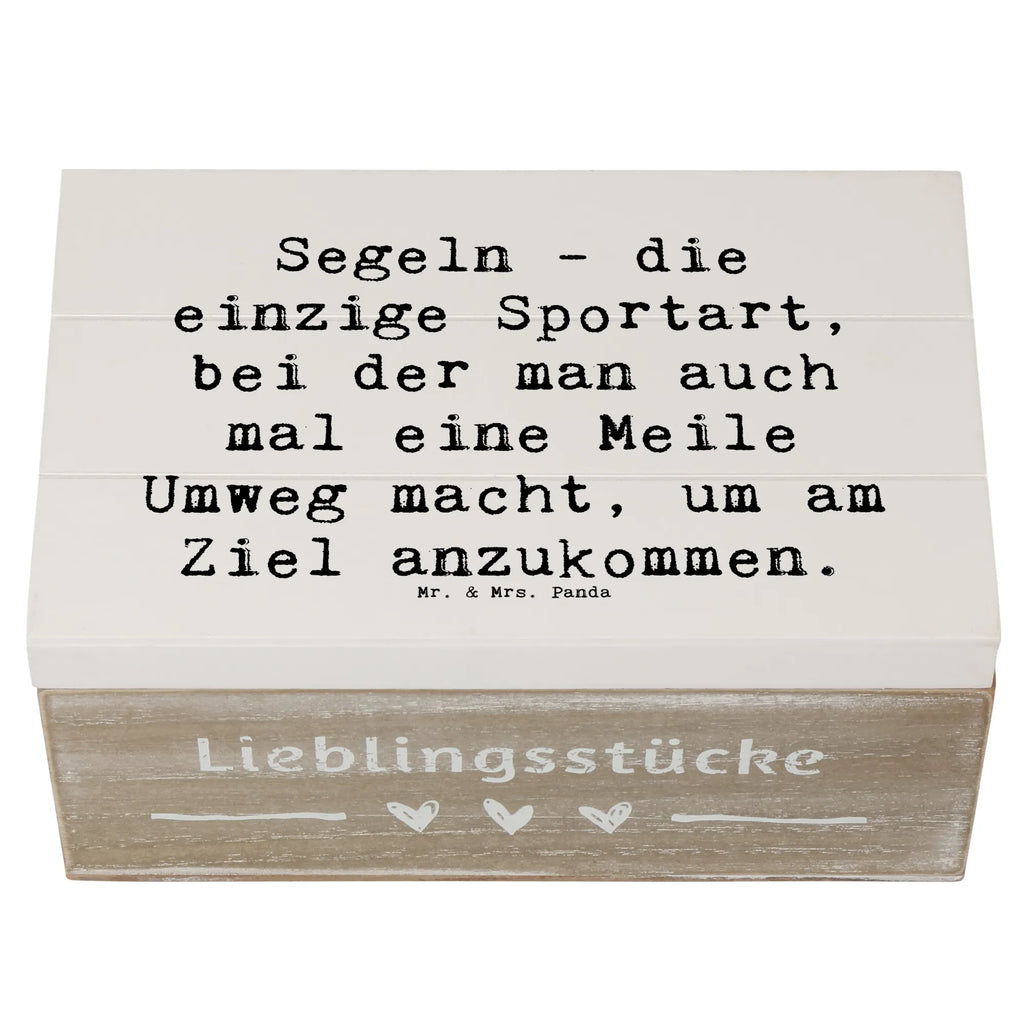 Holzkiste Spruch Segeln Umweg Holzkiste, Kiste, Schatzkiste, Truhe, Schatulle, XXL, Erinnerungsbox, Erinnerungskiste, Dekokiste, Aufbewahrungsbox, Geschenkbox, Geschenkdose, Geschenk, Sport, Sportart, Hobby, Schenken, Danke, Dankeschön, Auszeichnung, Gewinn, Sportler