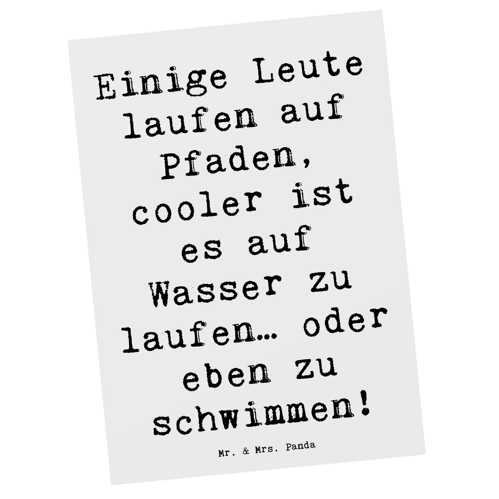 Postkarte Spruch Schwimmen Pfade Postkarte, Karte, Geschenkkarte, Grußkarte, Einladung, Ansichtskarte, Geburtstagskarte, Einladungskarte, Dankeskarte, Ansichtskarten, Einladung Geburtstag, Einladungskarten Geburtstag, Geschenk, Sport, Sportart, Hobby, Schenken, Danke, Dankeschön, Auszeichnung, Gewinn, Sportler