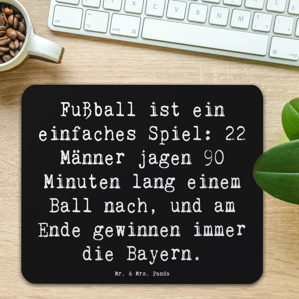 Mauspad Spruch Fußball Bayern