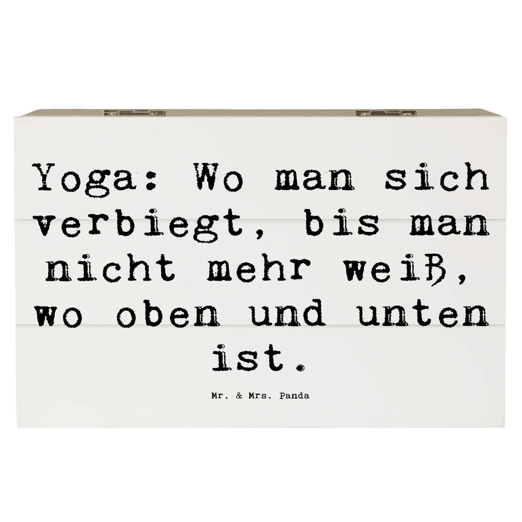 Holzkiste Spruch Yoga Balance Holzkiste, Kiste, Schatzkiste, Truhe, Schatulle, XXL, Erinnerungsbox, Erinnerungskiste, Dekokiste, Aufbewahrungsbox, Geschenkbox, Geschenkdose, Geschenk, Sport, Sportart, Hobby, Schenken, Danke, Dankeschön, Auszeichnung, Gewinn, Sportler