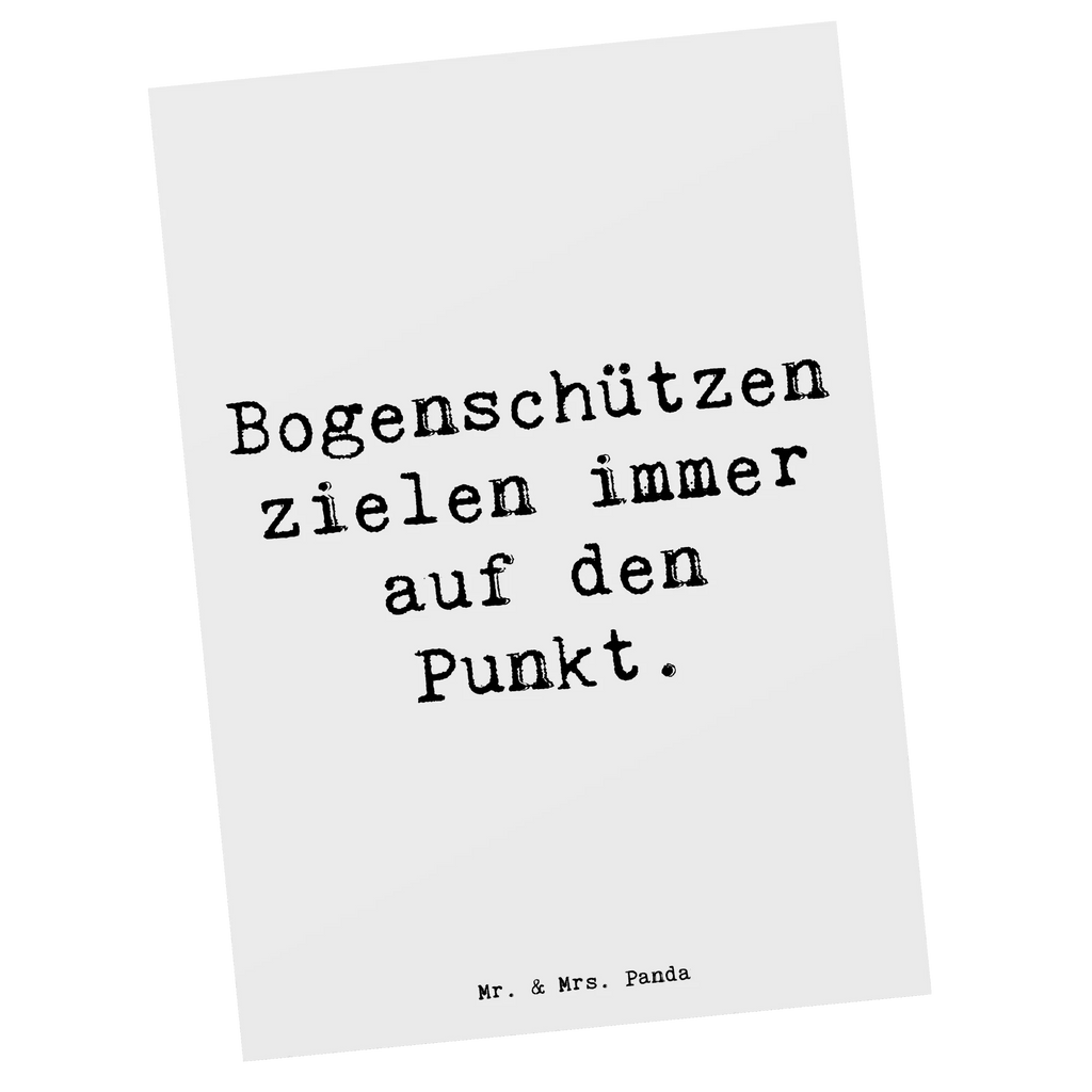 Postkarte Spruch Bogenschützen Fokussierung Postkarte, Karte, Geschenkkarte, Grußkarte, Einladung, Ansichtskarte, Geburtstagskarte, Einladungskarte, Dankeskarte, Ansichtskarten, Einladung Geburtstag, Einladungskarten Geburtstag, Geschenk, Sport, Sportart, Hobby, Schenken, Danke, Dankeschön, Auszeichnung, Gewinn, Sportler