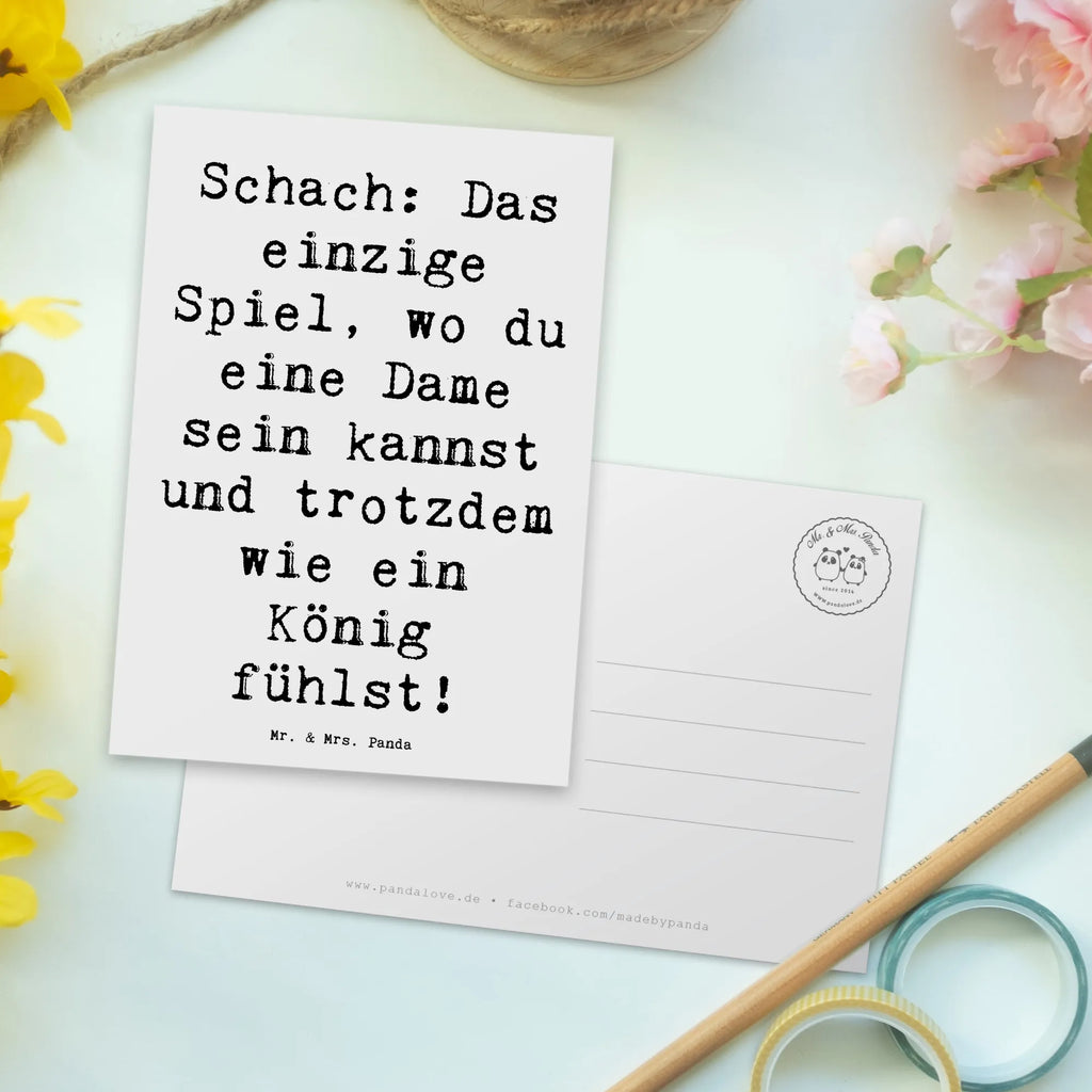 Postkarte Spruch Schach Dame und König Postkarte, Karte, Geschenkkarte, Grußkarte, Einladung, Ansichtskarte, Geburtstagskarte, Einladungskarte, Dankeskarte, Ansichtskarten, Einladung Geburtstag, Einladungskarten Geburtstag, Geschenk, Sport, Sportart, Hobby, Schenken, Danke, Dankeschön, Auszeichnung, Gewinn, Sportler