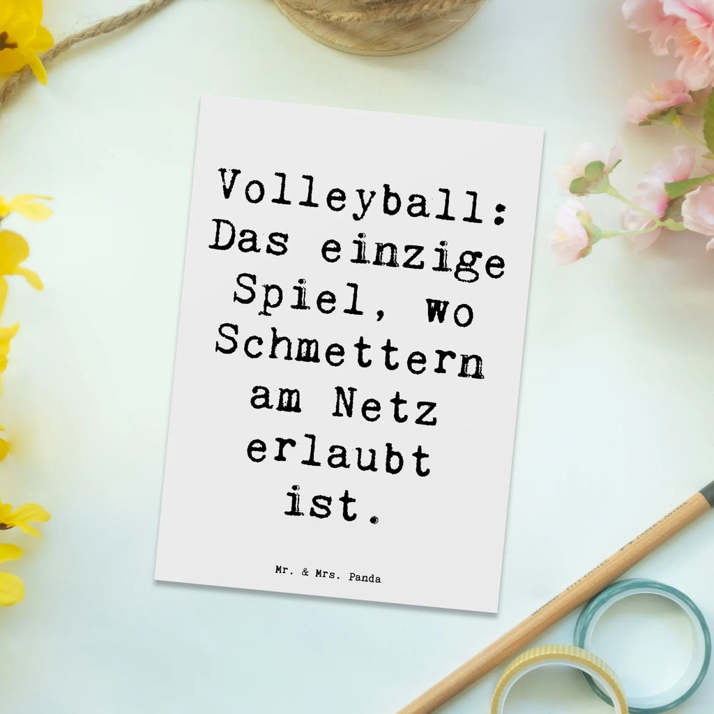 Postkarte Spruch Volleyball Schmettern Postkarte, Karte, Geschenkkarte, Grußkarte, Einladung, Ansichtskarte, Geburtstagskarte, Einladungskarte, Dankeskarte, Ansichtskarten, Einladung Geburtstag, Einladungskarten Geburtstag, Geschenk, Sport, Sportart, Hobby, Schenken, Danke, Dankeschön, Auszeichnung, Gewinn, Sportler