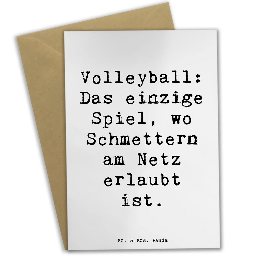 Grußkarte Spruch Volleyball Schmettern Grußkarte, Klappkarte, Einladungskarte, Glückwunschkarte, Hochzeitskarte, Geburtstagskarte, Karte, Ansichtskarten, Geschenk, Sport, Sportart, Hobby, Schenken, Danke, Dankeschön, Auszeichnung, Gewinn, Sportler