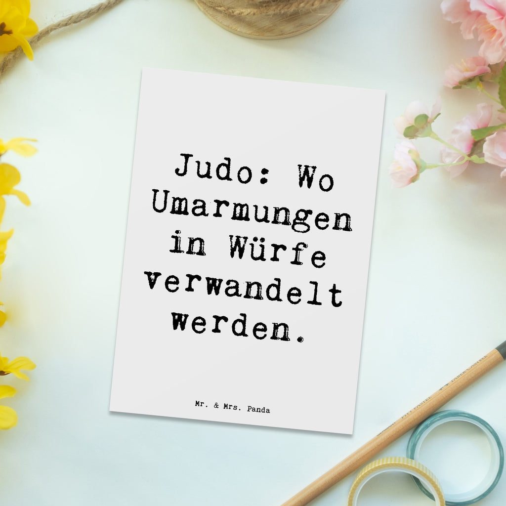 Postkarte Spruch Judo Umarmungen Postkarte, Karte, Geschenkkarte, Grußkarte, Einladung, Ansichtskarte, Geburtstagskarte, Einladungskarte, Dankeskarte, Ansichtskarten, Einladung Geburtstag, Einladungskarten Geburtstag, Geschenk, Sport, Sportart, Hobby, Schenken, Danke, Dankeschön, Auszeichnung, Gewinn, Sportler