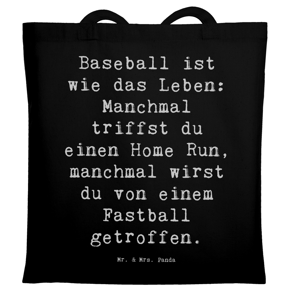 Tragetasche Spruch Baseball Leben Beuteltasche, Beutel, Einkaufstasche, Jutebeutel, Stoffbeutel, Tasche, Shopper, Umhängetasche, Strandtasche, Schultertasche, Stofftasche, Tragetasche, Badetasche, Jutetasche, Einkaufstüte, Laptoptasche, Geschenk, Sport, Sportart, Hobby, Schenken, Danke, Dankeschön, Auszeichnung, Gewinn, Sportler