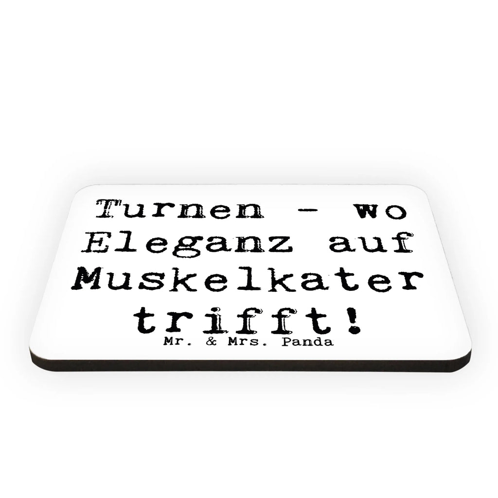 Magnet Spruch Turnen Eleganz Kühlschrankmagnet, Pinnwandmagnet, Souvenir Magnet, Motivmagnete, Dekomagnet, Whiteboard Magnet, Notiz Magnet, Kühlschrank Dekoration, Geschenk, Sport, Sportart, Hobby, Schenken, Danke, Dankeschön, Auszeichnung, Gewinn, Sportler