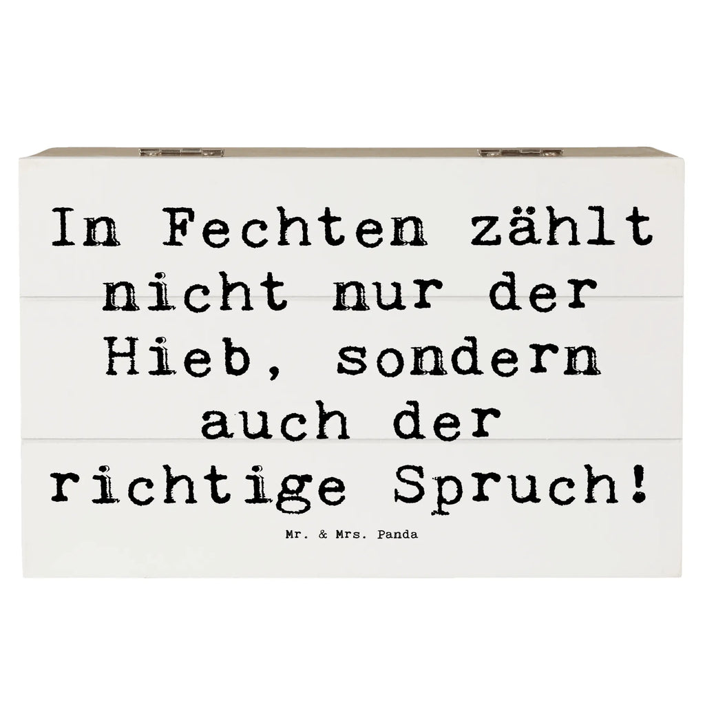 Holzkiste Spruch Fechten Spruch Holzkiste, Kiste, Schatzkiste, Truhe, Schatulle, XXL, Erinnerungsbox, Erinnerungskiste, Dekokiste, Aufbewahrungsbox, Geschenkbox, Geschenkdose, Geschenk, Sport, Sportart, Hobby, Schenken, Danke, Dankeschön, Auszeichnung, Gewinn, Sportler