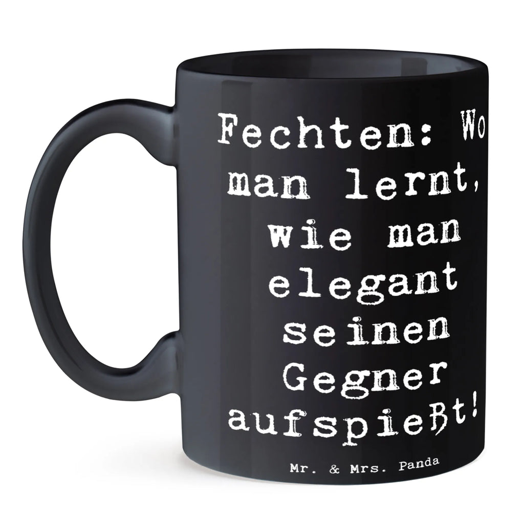 Tasse Spruch Fechten Eleganz Tasse, Kaffeetasse, Teetasse, Becher, Kaffeebecher, Teebecher, Keramiktasse, Porzellantasse, Büro Tasse, Geschenk Tasse, Tasse Sprüche, Tasse Motive, Kaffeetassen, Tasse bedrucken, Designer Tasse, Cappuccino Tassen, Schöne Teetassen, Geschenk, Sport, Sportart, Hobby, Schenken, Danke, Dankeschön, Auszeichnung, Gewinn, Sportler