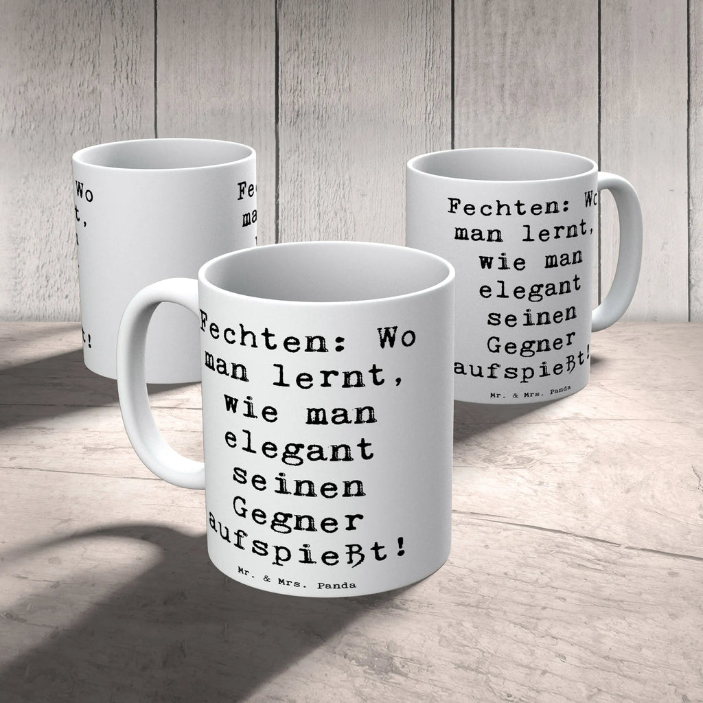 Tasse Spruch Fechten Eleganz Tasse, Kaffeetasse, Teetasse, Becher, Kaffeebecher, Teebecher, Keramiktasse, Porzellantasse, Büro Tasse, Geschenk Tasse, Tasse Sprüche, Tasse Motive, Kaffeetassen, Tasse bedrucken, Designer Tasse, Cappuccino Tassen, Schöne Teetassen, Geschenk, Sport, Sportart, Hobby, Schenken, Danke, Dankeschön, Auszeichnung, Gewinn, Sportler