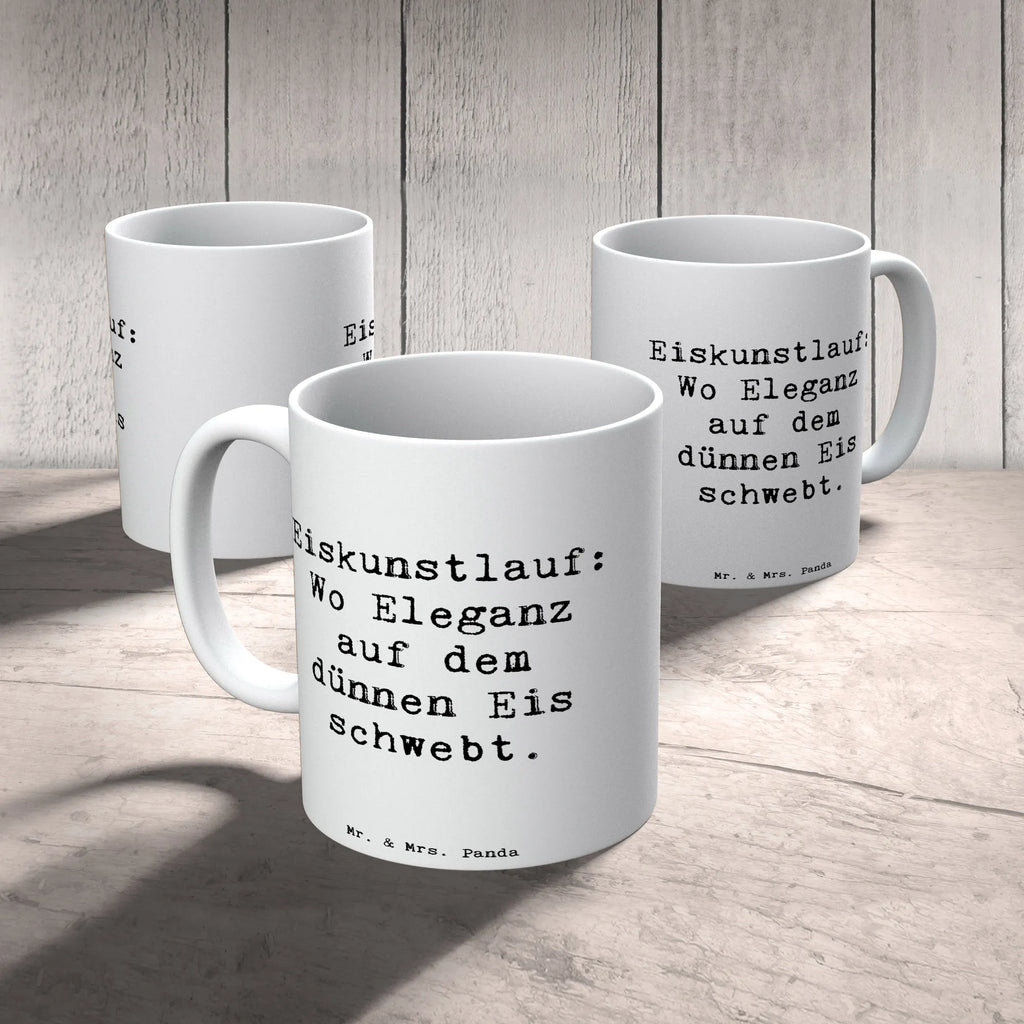 Tasse Spruch Eiskunstlauf: Wo Eleganz auf dem dünnen Eis schwebt. Tasse, Kaffeetasse, Teetasse, Becher, Kaffeebecher, Teebecher, Keramiktasse, Porzellantasse, Büro Tasse, Geschenk Tasse, Tasse Sprüche, Tasse Motive, Kaffeetassen, Tasse bedrucken, Designer Tasse, Cappuccino Tassen, Schöne Teetassen, Geschenk, Sport, Sportart, Hobby, Schenken, Danke, Dankeschön, Auszeichnung, Gewinn, Sportler