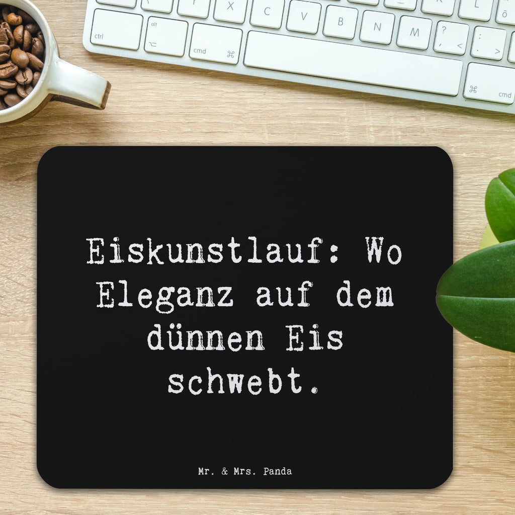 Mauspad Spruch Eiskunstlauf: Wo Eleganz auf dem dünnen Eis schwebt.