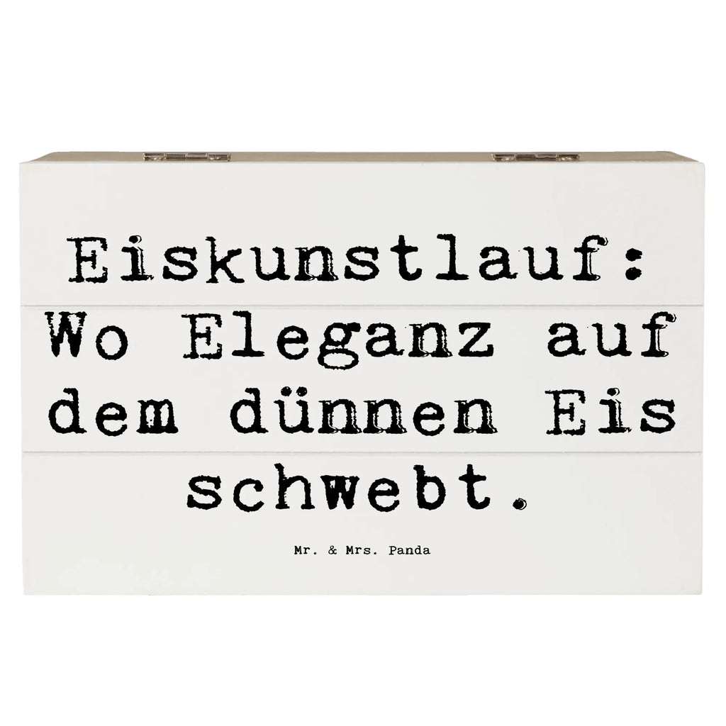 Holzkiste Spruch Eiskunstlauf: Wo Eleganz auf dem dünnen Eis schwebt. Holzkiste, Kiste, Schatzkiste, Truhe, Schatulle, XXL, Erinnerungsbox, Erinnerungskiste, Dekokiste, Aufbewahrungsbox, Geschenkbox, Geschenkdose, Geschenk, Sport, Sportart, Hobby, Schenken, Danke, Dankeschön, Auszeichnung, Gewinn, Sportler