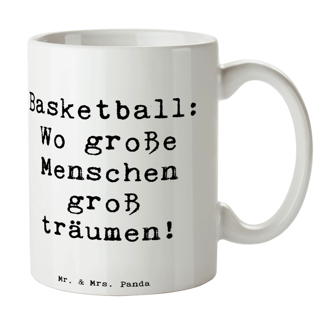 Tasse Spruch Basketball Träume Tasse, Kaffeetasse, Teetasse, Becher, Kaffeebecher, Teebecher, Keramiktasse, Porzellantasse, Büro Tasse, Geschenk Tasse, Tasse Sprüche, Tasse Motive, Kaffeetassen, Tasse bedrucken, Designer Tasse, Cappuccino Tassen, Schöne Teetassen, Geschenk, Sport, Sportart, Hobby, Schenken, Danke, Dankeschön, Auszeichnung, Gewinn, Sportler