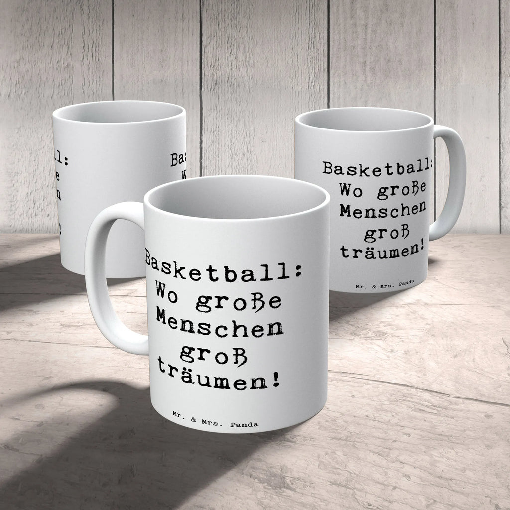 Tasse Spruch Basketball Träume Tasse, Kaffeetasse, Teetasse, Becher, Kaffeebecher, Teebecher, Keramiktasse, Porzellantasse, Büro Tasse, Geschenk Tasse, Tasse Sprüche, Tasse Motive, Kaffeetassen, Tasse bedrucken, Designer Tasse, Cappuccino Tassen, Schöne Teetassen, Geschenk, Sport, Sportart, Hobby, Schenken, Danke, Dankeschön, Auszeichnung, Gewinn, Sportler