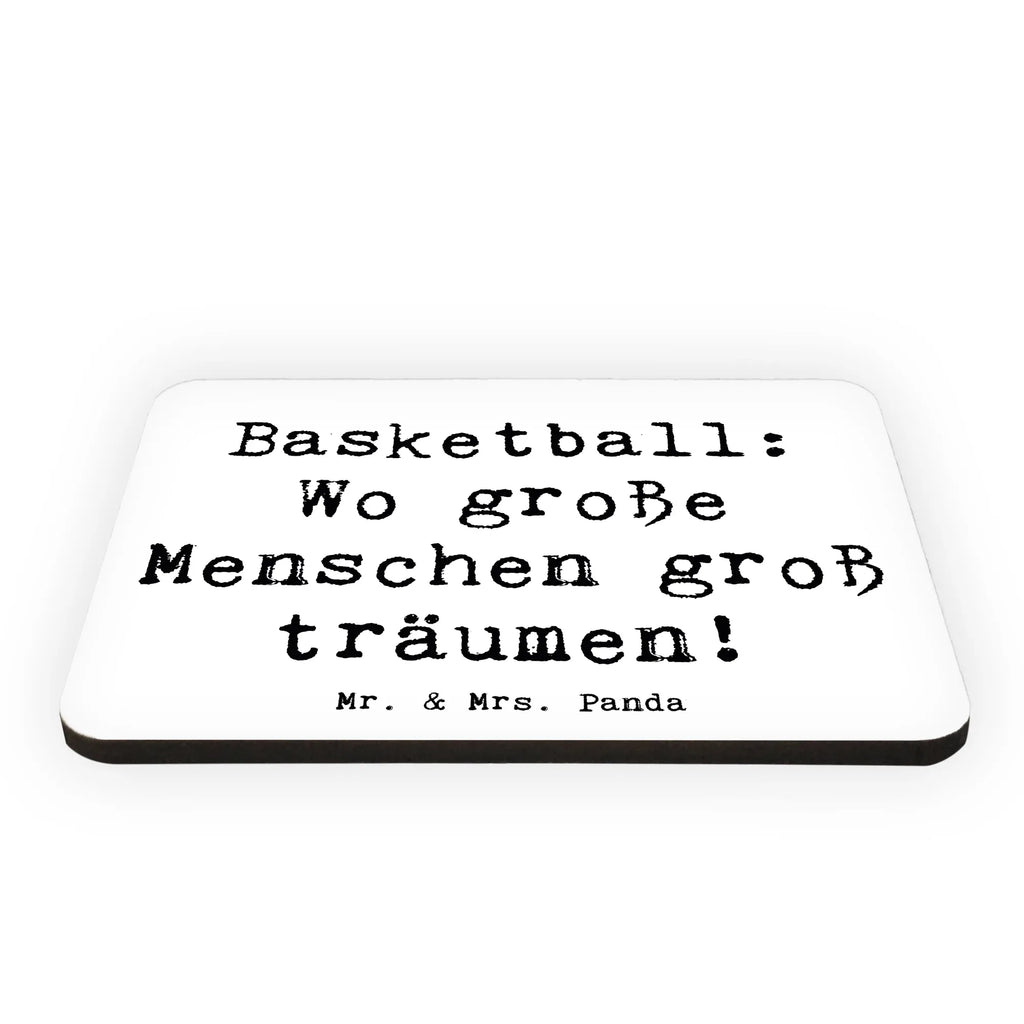 Magnet Spruch Basketball Träume Kühlschrankmagnet, Pinnwandmagnet, Souvenir Magnet, Motivmagnete, Dekomagnet, Whiteboard Magnet, Notiz Magnet, Kühlschrank Dekoration, Geschenk, Sport, Sportart, Hobby, Schenken, Danke, Dankeschön, Auszeichnung, Gewinn, Sportler