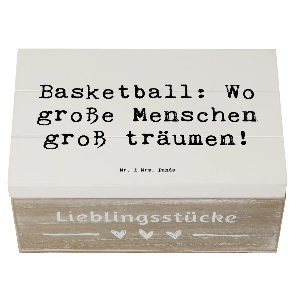 Holzkiste Spruch Basketball Träume Holzkiste, Kiste, Schatzkiste, Truhe, Schatulle, XXL, Erinnerungsbox, Erinnerungskiste, Dekokiste, Aufbewahrungsbox, Geschenkbox, Geschenkdose, Geschenk, Sport, Sportart, Hobby, Schenken, Danke, Dankeschön, Auszeichnung, Gewinn, Sportler