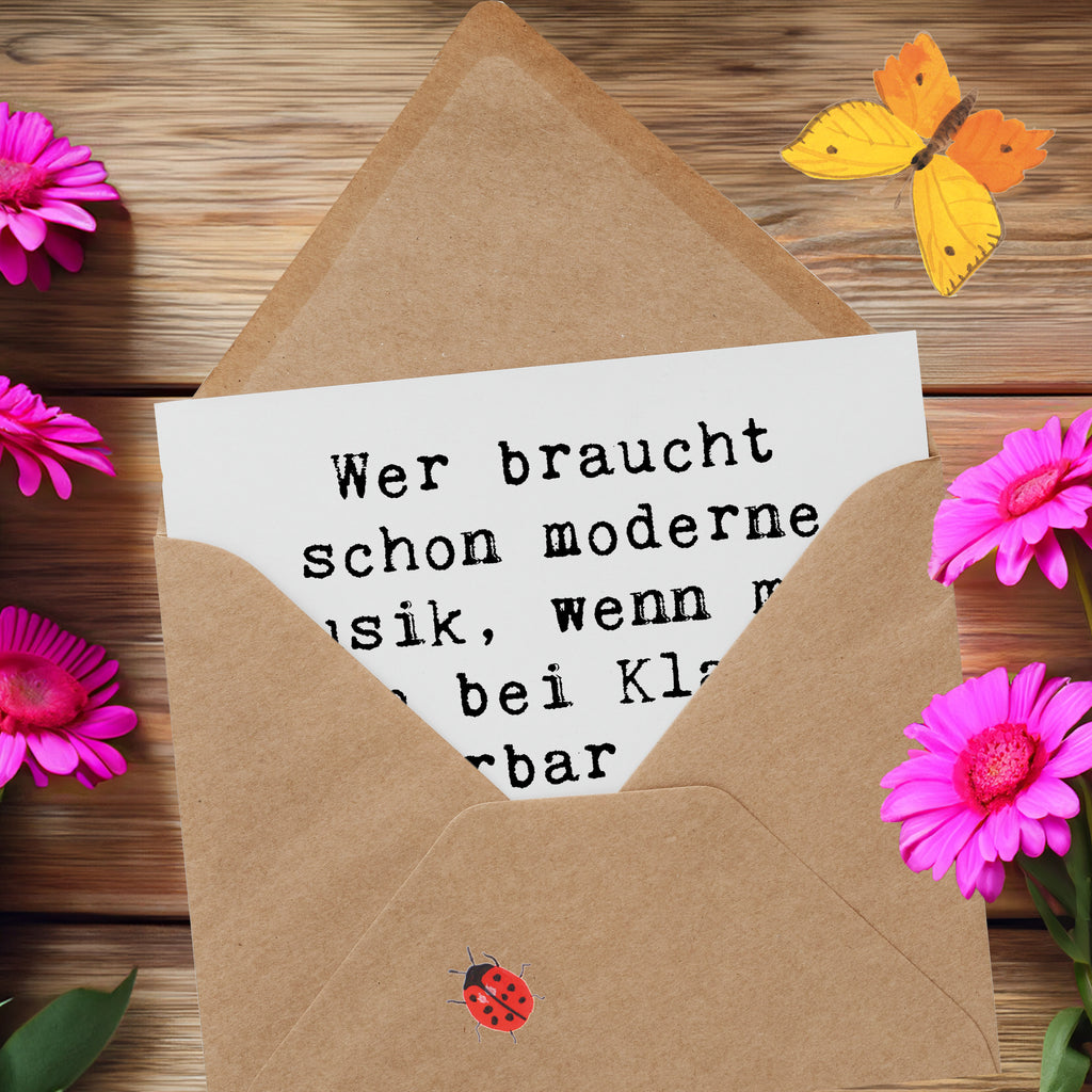 Deluxe Karte Spruch Klassik zum Träumen Karte, Grußkarte, Klappkarte, Einladungskarte, Glückwunschkarte, Hochzeitskarte, Geburtstagskarte, Hochwertige Grußkarte, Hochwertige Klappkarte