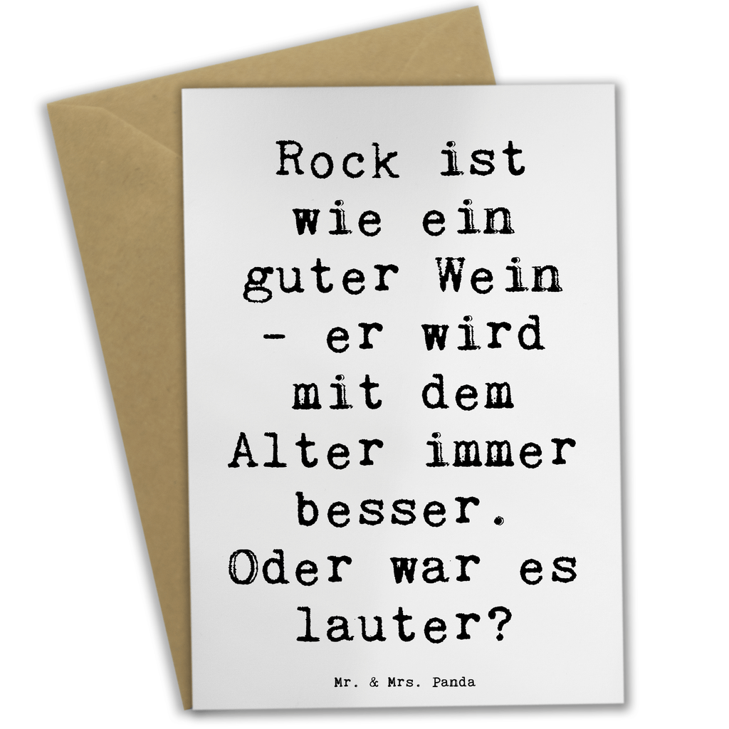 Grußkarte Spruch Rock Wein Grußkarte, Klappkarte, Einladungskarte, Glückwunschkarte, Hochzeitskarte, Geburtstagskarte, Karte, Ansichtskarten