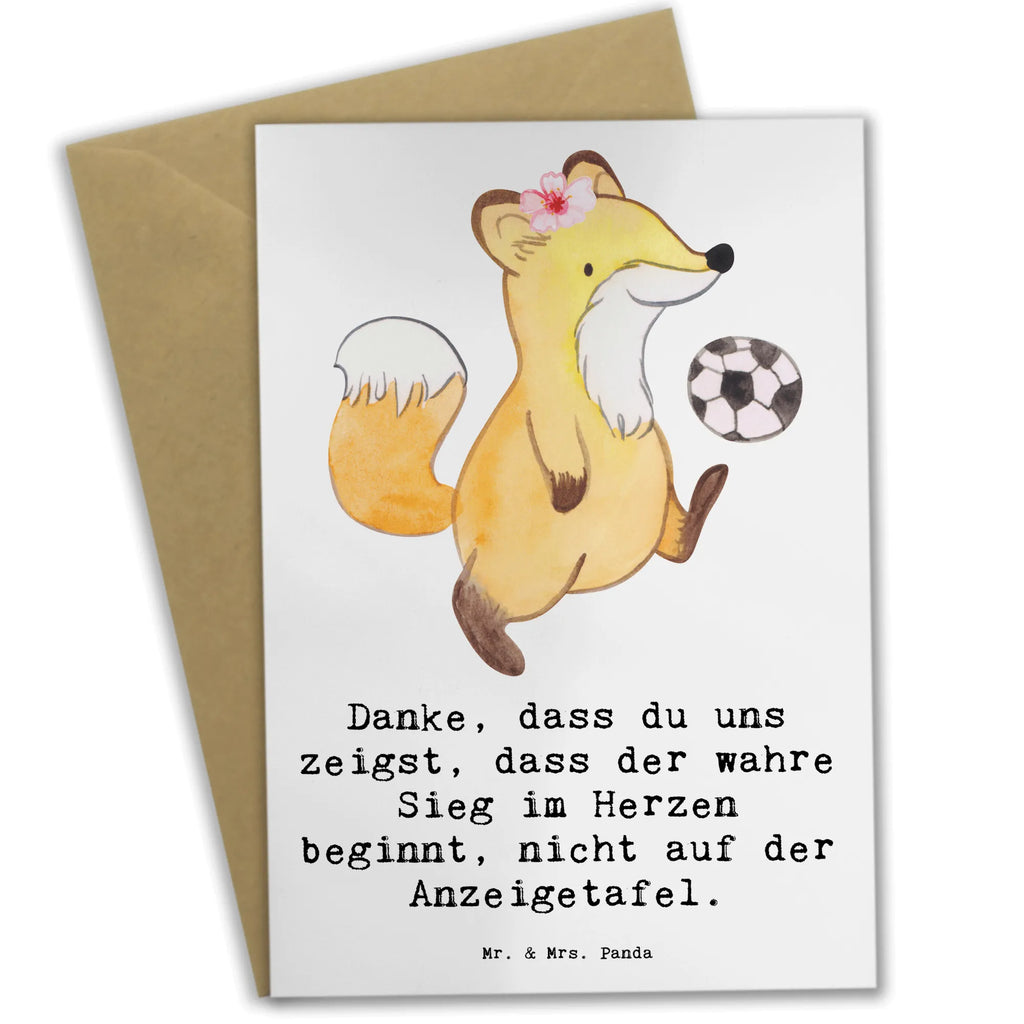 Grußkarte Fussball Trainerin Herzsieg Grußkarte, Klappkarte, Einladungskarte, Glückwunschkarte, Hochzeitskarte, Geburtstagskarte, Karte, Ansichtskarten, Geschenk, Sport, Sportart, Hobby, Schenken, Danke, Dankeschön, Auszeichnung, Gewinn, Sportler