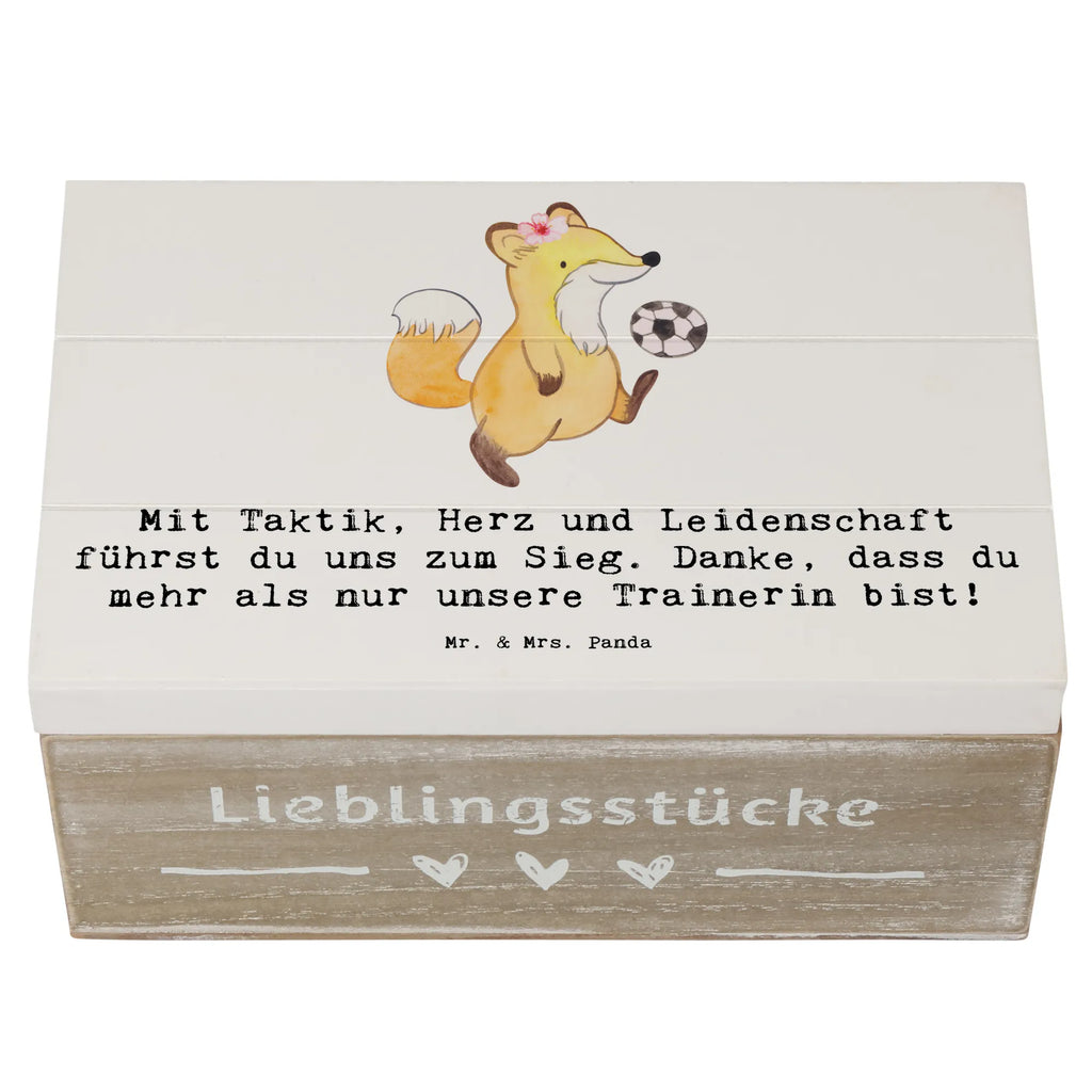 Holzkiste Fussball Trainerin Holzkiste, Kiste, Schatzkiste, Truhe, Schatulle, XXL, Erinnerungsbox, Erinnerungskiste, Dekokiste, Aufbewahrungsbox, Geschenkbox, Geschenkdose, Geschenk, Sport, Sportart, Hobby, Schenken, Danke, Dankeschön, Auszeichnung, Gewinn, Sportler