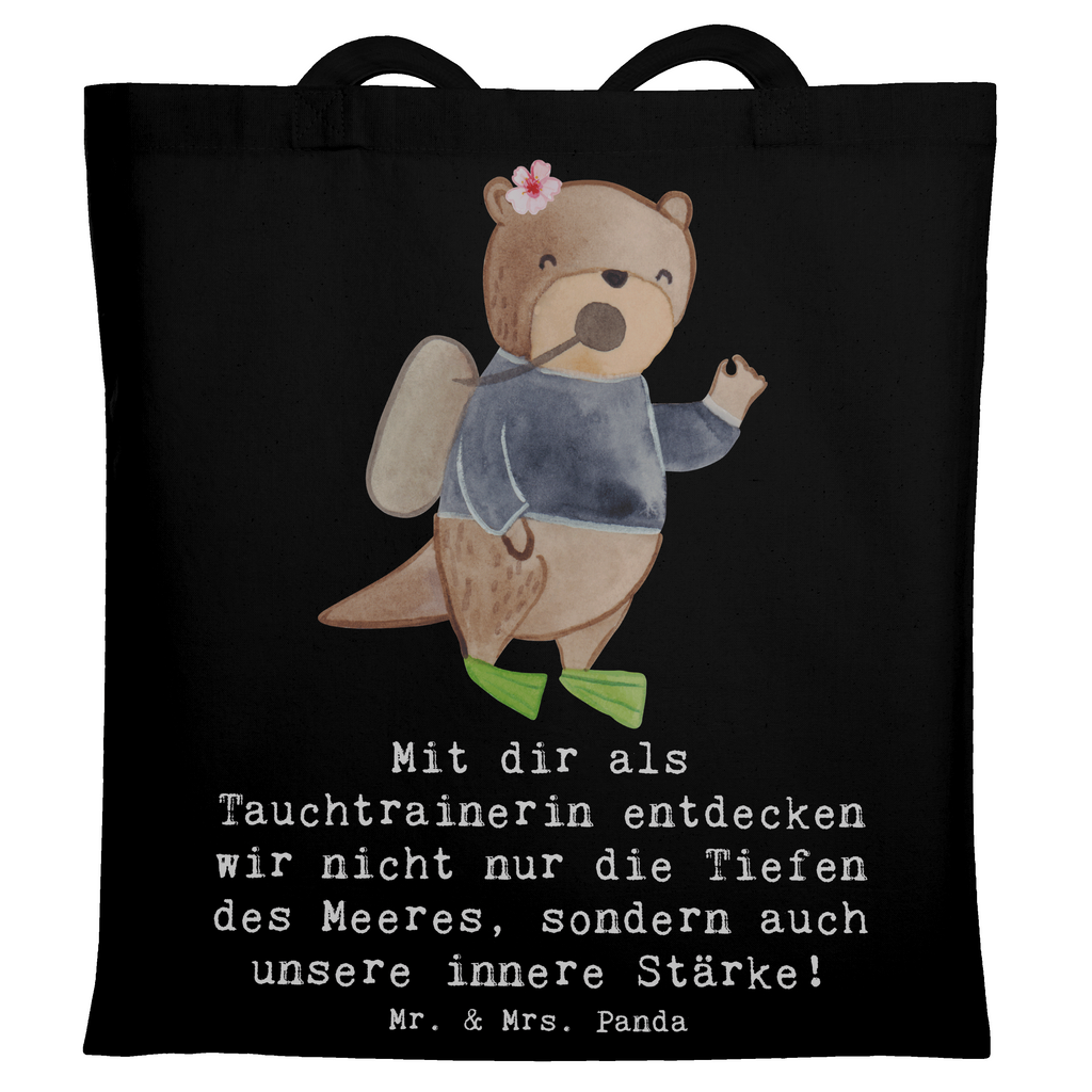 Tragetasche Tauch Trainerin Stärke Beuteltasche, Beutel, Einkaufstasche, Jutebeutel, Stoffbeutel, Tasche, Shopper, Umhängetasche, Strandtasche, Schultertasche, Stofftasche, Tragetasche, Badetasche, Jutetasche, Einkaufstüte, Laptoptasche, Geschenk, Sport, Sportart, Hobby, Schenken, Danke, Dankeschön, Auszeichnung, Gewinn, Sportler