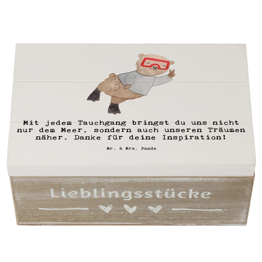 Holzkiste Tauch Trainerin Holzkiste, Kiste, Schatzkiste, Truhe, Schatulle, XXL, Erinnerungsbox, Erinnerungskiste, Dekokiste, Aufbewahrungsbox, Geschenkbox, Geschenkdose, Geschenk, Sport, Sportart, Hobby, Schenken, Danke, Dankeschön, Auszeichnung, Gewinn, Sportler