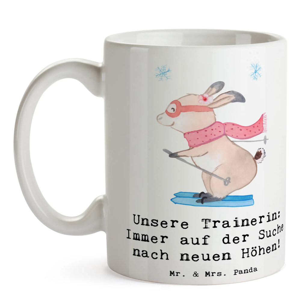 Tasse Skispringen Trainerin Tasse, Kaffeetasse, Teetasse, Becher, Kaffeebecher, Teebecher, Keramiktasse, Porzellantasse, Büro Tasse, Geschenk Tasse, Tasse Sprüche, Tasse Motive, Kaffeetassen, Tasse bedrucken, Designer Tasse, Cappuccino Tassen, Schöne Teetassen, Geschenk, Sport, Sportart, Hobby, Schenken, Danke, Dankeschön, Auszeichnung, Gewinn, Sportler