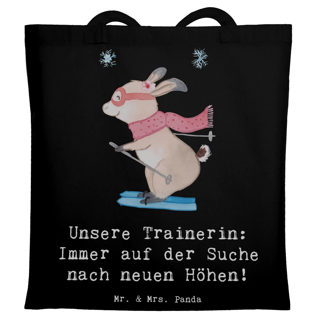 Tragetasche Skispringen Trainerin Beuteltasche, Beutel, Einkaufstasche, Jutebeutel, Stoffbeutel, Tasche, Shopper, Umhängetasche, Strandtasche, Schultertasche, Stofftasche, Tragetasche, Badetasche, Jutetasche, Einkaufstüte, Laptoptasche, Geschenk, Sport, Sportart, Hobby, Schenken, Danke, Dankeschön, Auszeichnung, Gewinn, Sportler