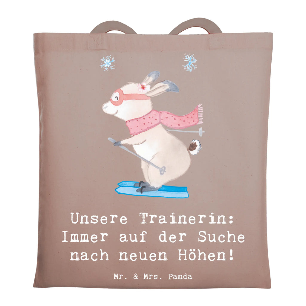 Tragetasche Skispringen Trainerin Beuteltasche, Beutel, Einkaufstasche, Jutebeutel, Stoffbeutel, Tasche, Shopper, Umhängetasche, Strandtasche, Schultertasche, Stofftasche, Tragetasche, Badetasche, Jutetasche, Einkaufstüte, Laptoptasche, Geschenk, Sport, Sportart, Hobby, Schenken, Danke, Dankeschön, Auszeichnung, Gewinn, Sportler