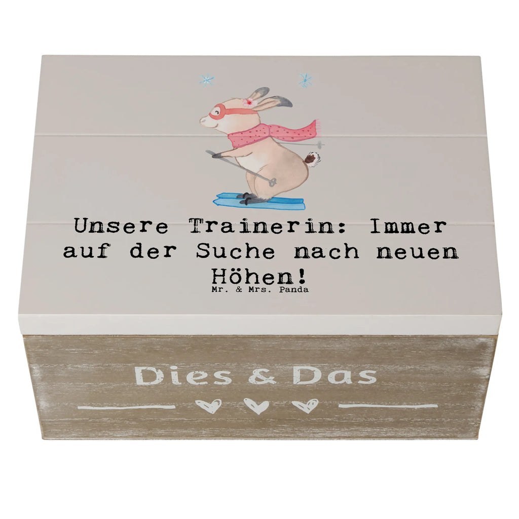 Holzkiste Skispringen Trainerin Holzkiste, Kiste, Schatzkiste, Truhe, Schatulle, XXL, Erinnerungsbox, Erinnerungskiste, Dekokiste, Aufbewahrungsbox, Geschenkbox, Geschenkdose, Geschenk, Sport, Sportart, Hobby, Schenken, Danke, Dankeschön, Auszeichnung, Gewinn, Sportler