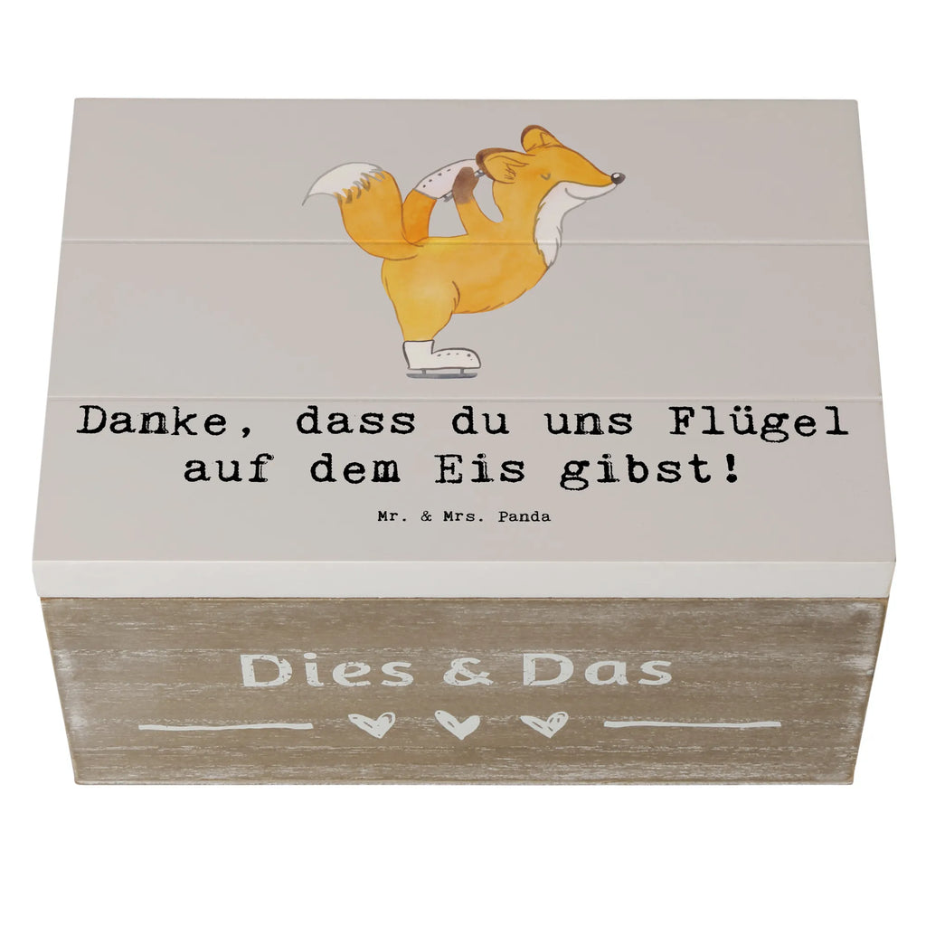 Holzkiste Eiskunstlauf Trainerin Danke Holzkiste, Kiste, Schatzkiste, Truhe, Schatulle, XXL, Erinnerungsbox, Erinnerungskiste, Dekokiste, Aufbewahrungsbox, Geschenkbox, Geschenkdose, Geschenk, Sport, Sportart, Hobby, Schenken, Danke, Dankeschön, Auszeichnung, Gewinn, Sportler