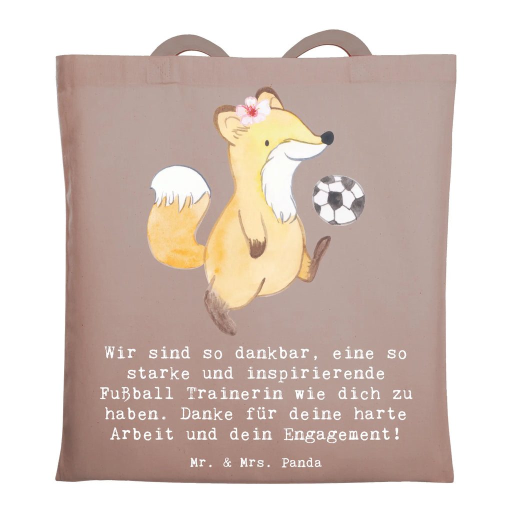 Tragetasche Fußball Trainerin Dankbarkeit Beuteltasche, Beutel, Einkaufstasche, Jutebeutel, Stoffbeutel, Tasche, Shopper, Umhängetasche, Strandtasche, Schultertasche, Stofftasche, Tragetasche, Badetasche, Jutetasche, Einkaufstüte, Laptoptasche, Geschenk, Sport, Sportart, Hobby, Schenken, Danke, Dankeschön, Auszeichnung, Gewinn, Sportler